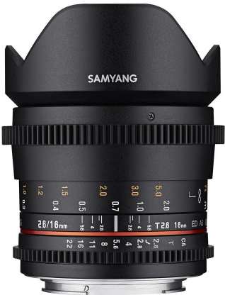 Samyang 16mm T2.6 ED AS UMC MFT recenze