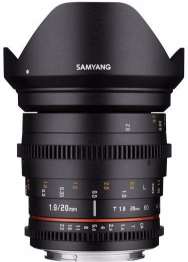 Samyang 20mm T1,9 ED AS UMC Nikon recenze