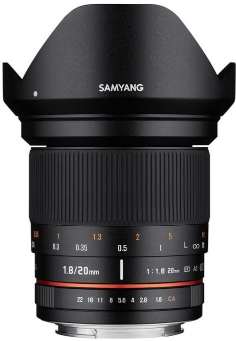 Samyang 20mm f/1.8 ED AS UMC MFT recenze