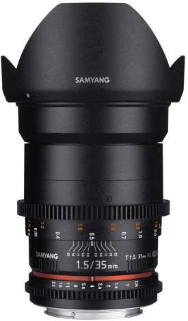 Samyang 35mm T1.5 VDSLR AS UMC II Nikon F-mount recenze