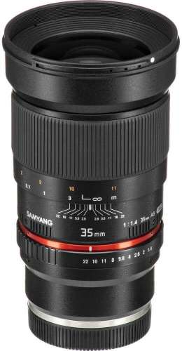 Samyang 35mm f/1.4 AS UMC Sony E-mount recenze