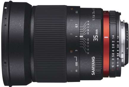 Samyang 35mm f/1.4 MFT recenze