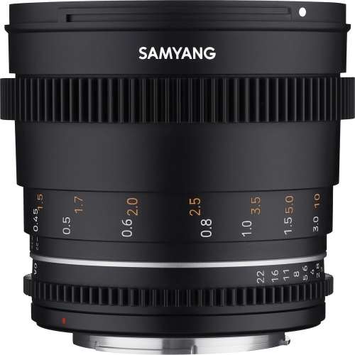 Samyang 50mm T1.5 VDSLR MK2 Canon RF recenze