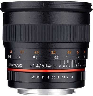 Samyang 50mm f/1.4 AS UMC Canon EF recenze