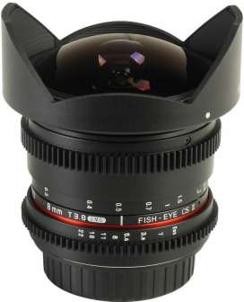 Samyang 8 mm T3.8 VDSLR UMC Fish-eye CS II Canon EF recenze