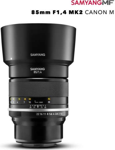 Samyang 85mm f/1.4 MK2 Canon M recenze