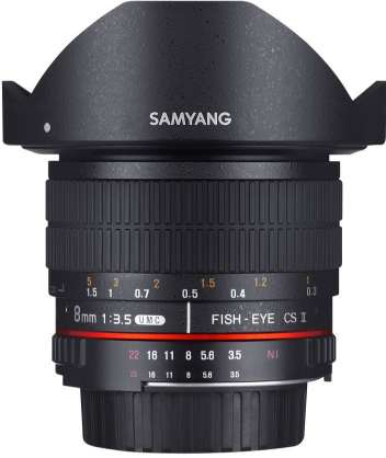 Samyang 8mm F3,5 CSII Canon M recenze
