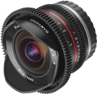 Samyang 8mm T3.1 Cine UMC Fisheye II Canon M recenze