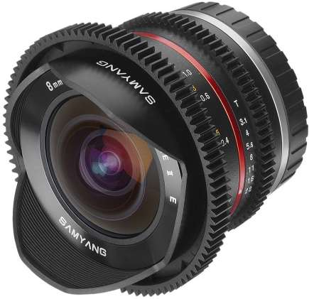 Samyang 8mm T3.1 Cine UMC Fisheye II Samsung NX recenze