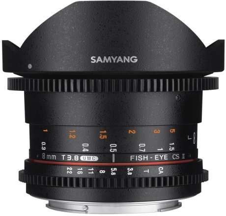 Samyang 8mm T3,8 VDSLR UMC CS II Nikon recenze
