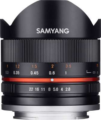 Samyang 8mm f/2.8 UMC Fish-eye II Canon M recenze