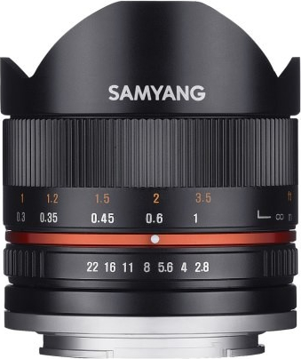 Samyang 8mm f/2.8 UMC FishEye Canon EOS M recenze