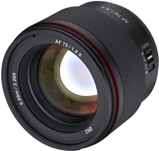 Samyang AF 75mm f/1.8 pro Fujifilm X recenze