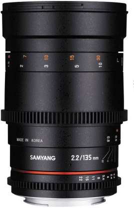 Samyang CINE 135mm T2.2 AS UMC VDSLR CSII MFT recenze