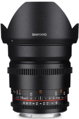Samyang CINE 16mm T2.2 VDSLR II Nikon recenze
