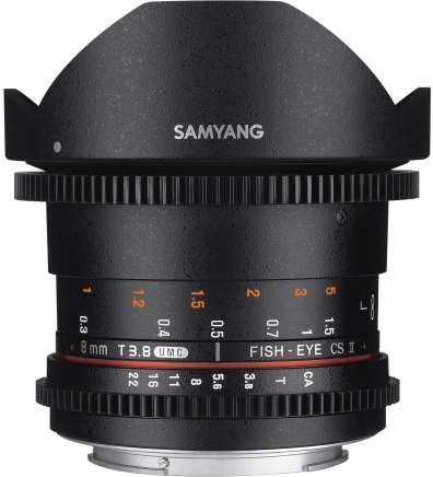 Samyang CINE 8mm T3,8 VDSLR CSII Sony E-mount recenze