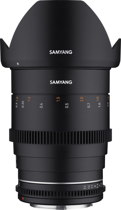 Samyang Cine 35mm T1.5 VDSLR Mark II MFT recenze