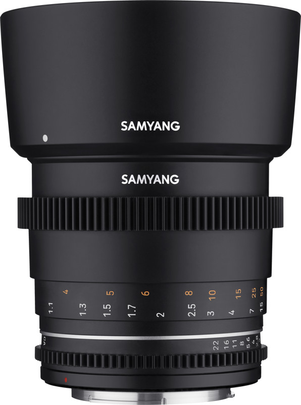 Samyang Cine 85mm T1.5 VDSLR Mark II Canon RF recenze