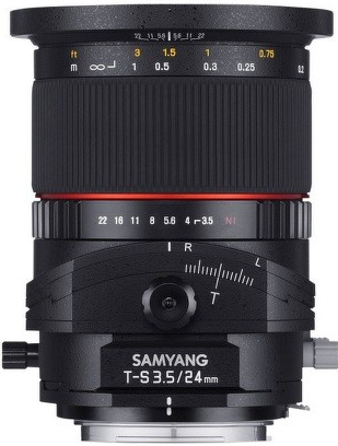 Samyang T-S 24mm f/3.5 ED AS UMC MFT recenze