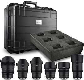 Samyang VDSLR 14/24/35/50/85/135 MK2 set Canon EF recenze