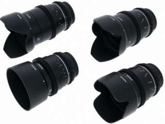 Samyang VDSLR 24/35/50/85 MK2 set Sony E-mount recenze
