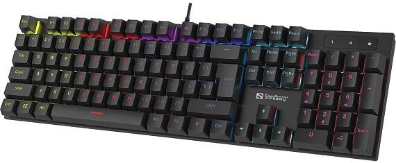 Sandberg Mechanical Gamer Keyboard 640-30 recenze