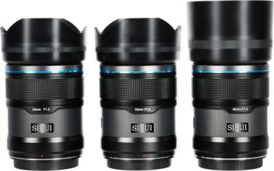 Sirui Sniper Lens APS-C AF Kit 23, 33 & 56mm F1.2 FUJI X recenze