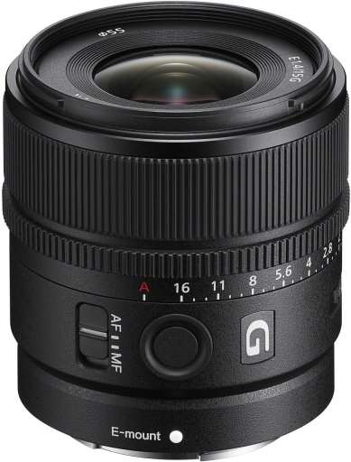 Sony E 15mm f/1.4 G recenze