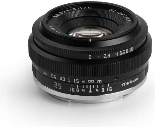 TTArtisan 25 mm f/2 Canon RF recenze