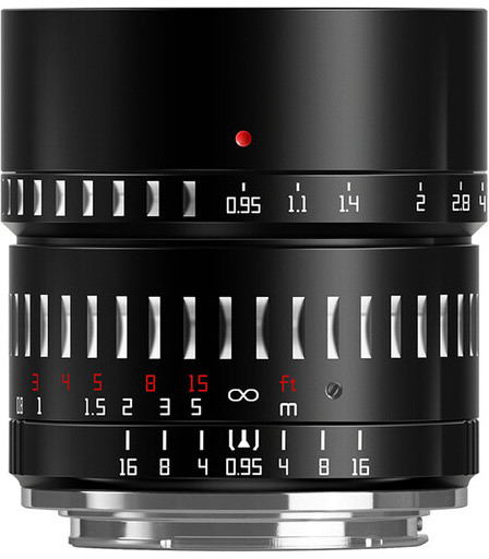 TTArtisan 50 mm f/0.95 Canon EF-M recenze