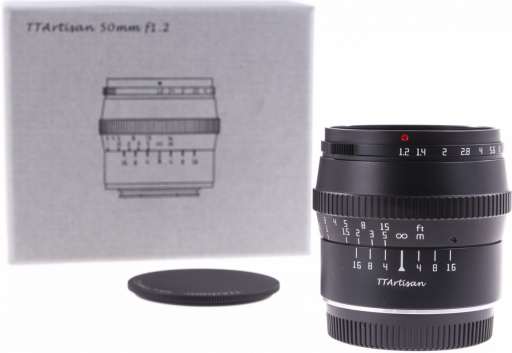 TTArtisan 50 mm f/1.2 Canon RF recenze