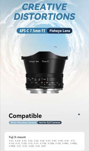 TTArtisan 7.5 mm f/2 EOS M Canon recenze