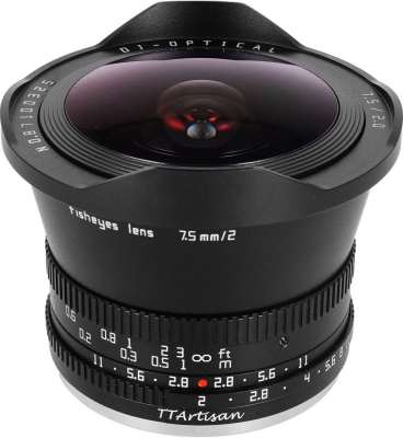 TTArtisan 7.5 mm f/2 Fisheye Canon EF-M recenze
