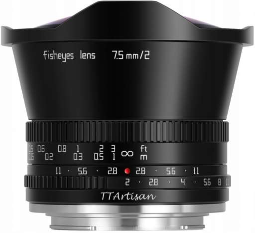 TTArtisan 7.5 mm f/2 Fisheye Canon RF recenze