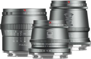 TTArtisan Titanium Lens Set Sony E-mount: MF 17mm/1.4, MF 35mm/1.4, MF 50mm/1.2 (limitovaná edice) recenze
