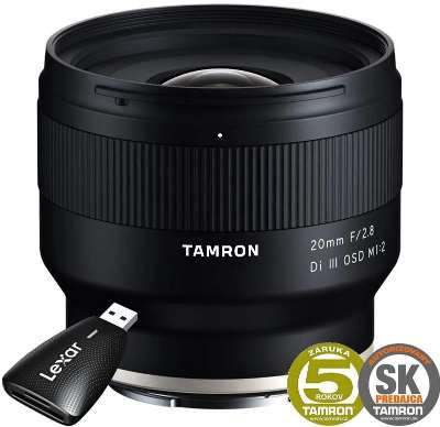 Tamron 20mm f/2.8 Di III OSD Macro 1:2 Sony E-mount recenze