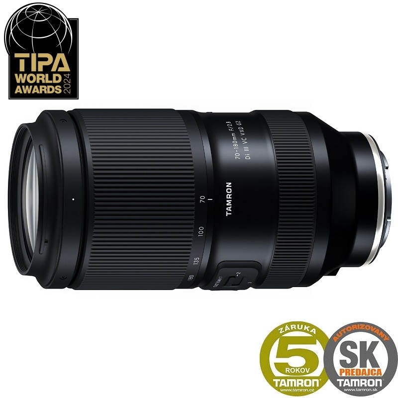 Tamron 70-180 mm F/2.8 Di III VC VXD G2 Sony E-mount recenze