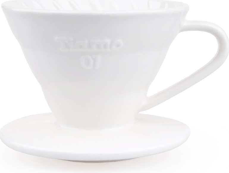 Tiamo Dripper keramický V01 bílý recenze