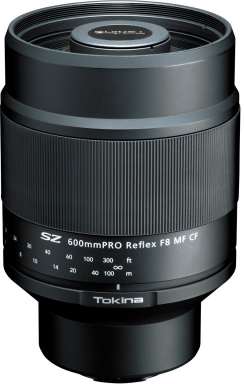 Tokina 600 mm f/8 SZ PRO Reflex MF CF Sony E-mount recenze