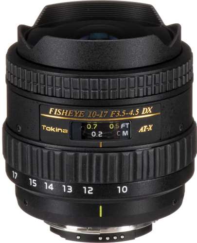 Tokina AT-X 10-17mm f/3.5-4.5 AF DX Canon recenze