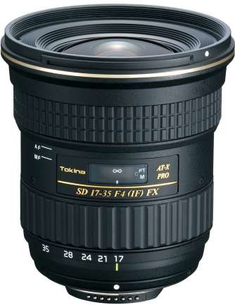 Tokina AT-X 17-35 f/4 PRO FX Canon recenze