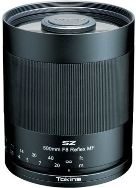 Tokina SZ Super Tele 500mm F8 Reflex MF Canon EF recenze