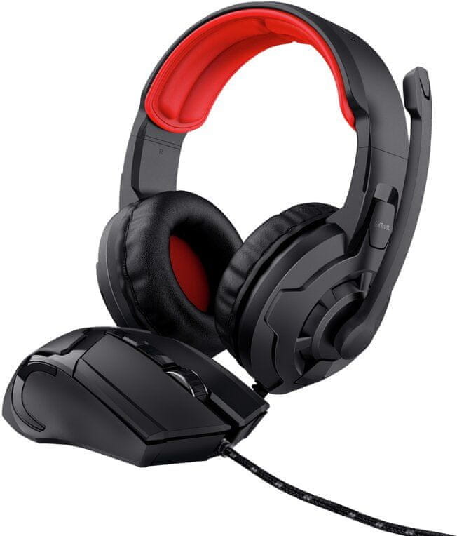 Trust Basics Gaming Headset & Mouse recenze