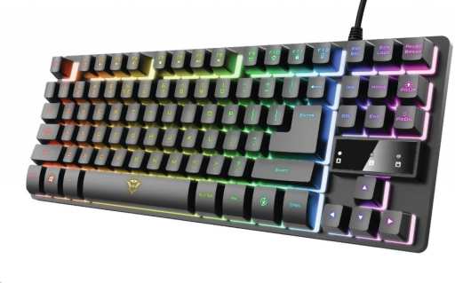 Trust GXT 833 Thado TKL Illuminated Gaming Keyboard 23698 recenze