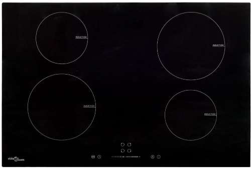 VidaXL Indukční deska 4 varné zóny dotykové ovládání sklo 77 cm 7000 W recenze