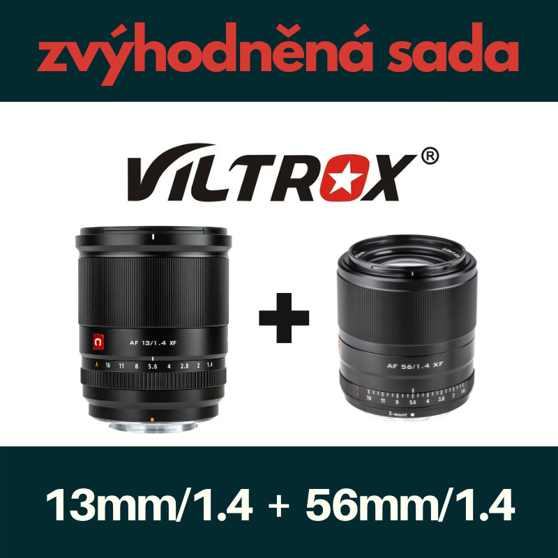 Viltrox 13mm f/1.4 + 56mm f/1.4 Fujifilm X recenze