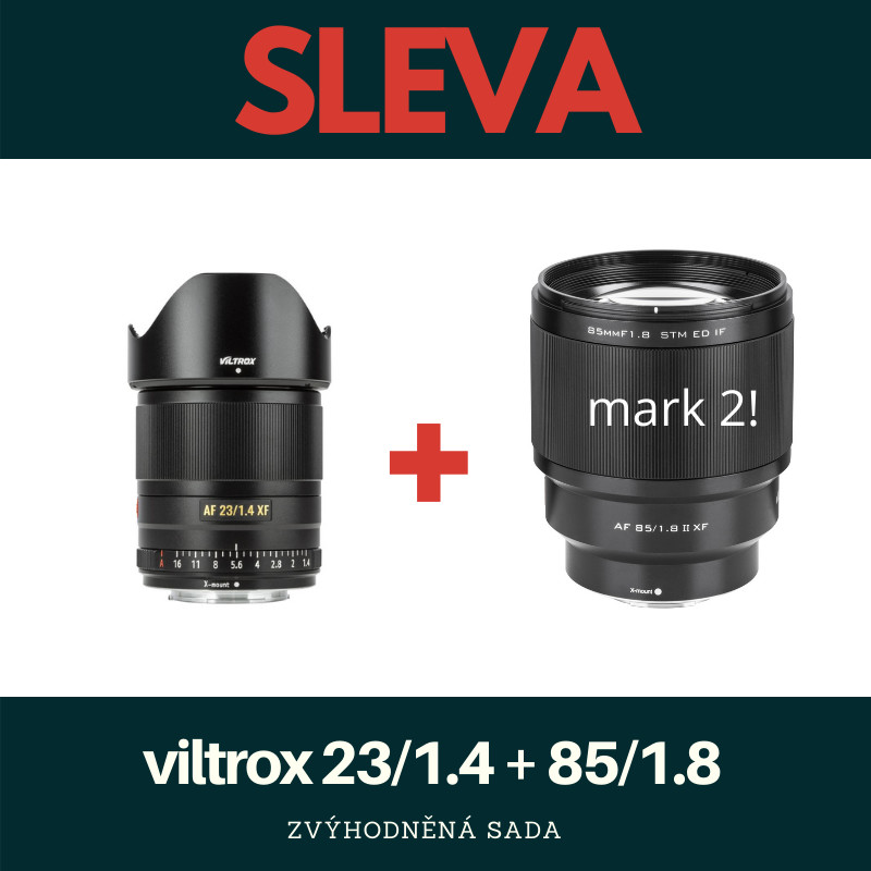 Viltrox 23mm f/1.4 + 85mm f/1.8 Fujifilm X recenze
