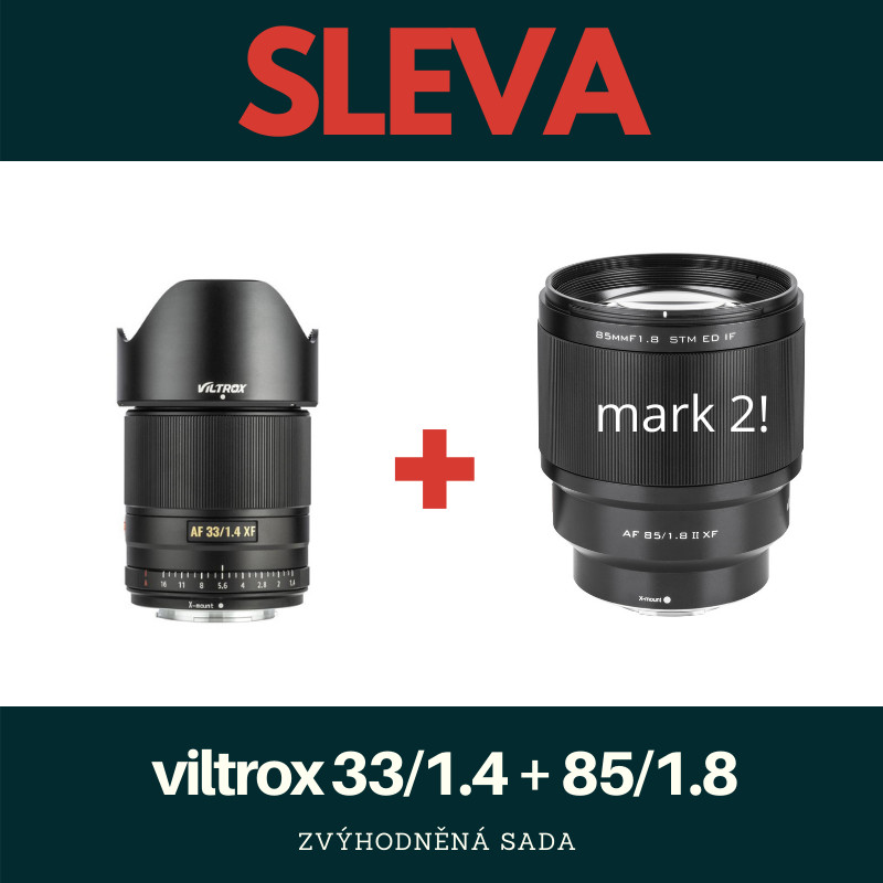 Viltrox 33mm f/1.4 + 85mm f/1.8 Fujifilm X recenze