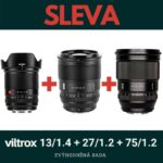 Viltrox SADA 13mm f/1.4 + 27mm f/1.2 + 75mm f/1.2 Fujifilm X recenze