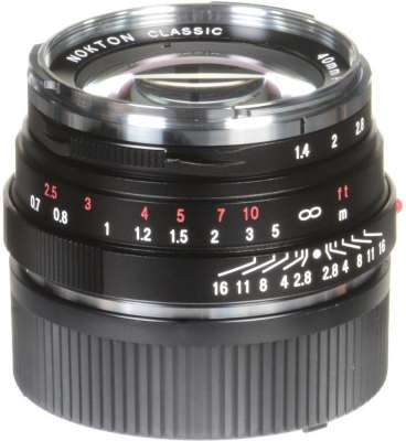Voigtländer 40mm f/1.4 Nokton classic S.C. M recenze
